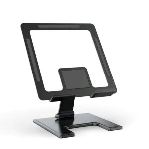 Giá đỡ máy tính bảng Ipad Điện thoại Hợp kim nhôm Chân xoay 360 độ Gấp gọn tiện lợi chắc chắn