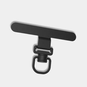 360° Rotating Phone Gasket Lanyard Stainless Steel Tether Tab Ultra-thin Phone Case Clip Back Sticker Connecting Hanging Piece