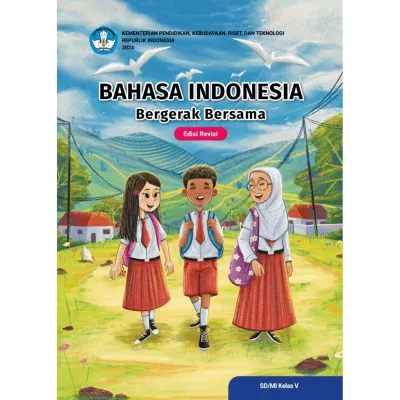 Buku Paket Bahasa indonesia kelas 5 SD Edisi Revisi Ful Color
