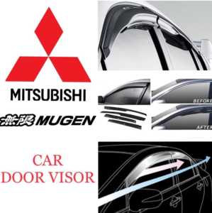 Mitsubishi Lancer Gt /Inspira Door Visor 07 -15 Injection Window Air Press
