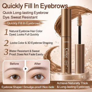 🔥【Quick Drying】Instant Eyebrow Augmentation Gel 3D Volumizing Eyebrow Gel Waterproof Eyebrow Gel Long Lasting Smudge Proof Volumizing Brow Mascara