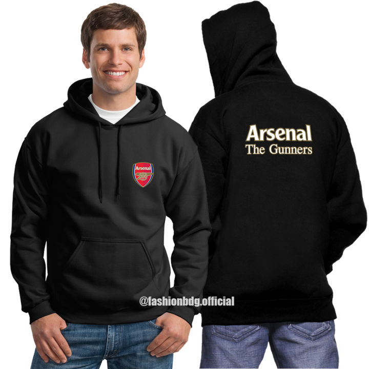 jaket arsenal the gunners hoodie sweater distro tebal sepak bola