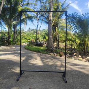 พร้อมส่ง!! ราวตากผ้า ราวแขวนเสื้อ เหล็กกัลวาไนซ์ เหล็กกันสนิม แข็งแรง ทนทาน เน้นใช้งานระยะยาว มี 3 ขนาด MT066