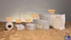 King Roll Thermal Sticker (350pcs) - A6 Paper Roll Airway Bill Labels Strong Adhesive Waterproof