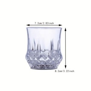 1pc Reusable LED Light Up Cup - Brightly Glowing Colorful Party Essential - Creates Magical Atmosphere for Birthday Christmas Disco Valentines Day Celebrations