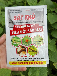 [TRUNG THIEN THINH] Thuốc trừ sâu sinh học cao cấp SÁT THỦ Gói 10g Trừ Sâu Cuốn Lá Sâu Đục Thân Sâu Đục Trái Sâu Keo Nhện Đỏ