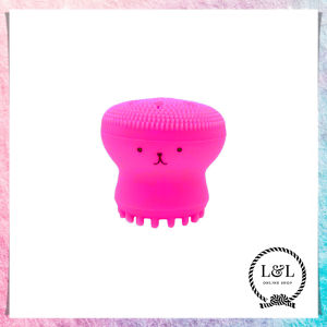 Alat Pembersih Wajah Muka Sikat Pembersih Wajah Muka Gurita Spons Silikon Pembersih