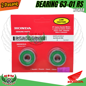 ( 2pcs ) Bearing 6301 honda Laher roda depan belakang supra x / supra fit / grand / supra x 125