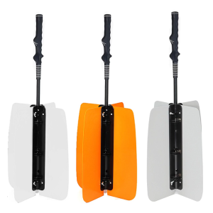 Golf Swing Fan Golf Swing Trainer Aid with Nonslip Grip Golf Propeller Fan Trainer Swing Wind Power Training Tool