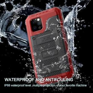 IP68 Waterproof Case For iPhone Air 17 16 15 14 Plus 13 12 11 Pro Max XS XR 8 7 Aluminum Metal Protection Heavy Duty Cover