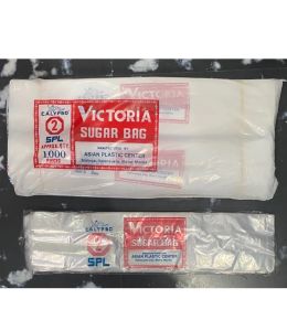 1000pcs Victoria Sugar Bag #1 and #2 Repack Clear Thick PE Bags Durable Safe to Use Ice bag