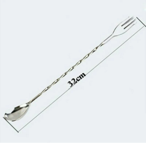 Muỗng Khuấy Inox 2 Đầu 32cm