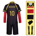 Anime Blue Lock Bastard Munchen Cosplay Costume Yoichi Isagi Red Uniform Ness Football Jersey Kaiser Kurona Men Boys. 