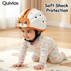 Baby Anti Shock Head Protector Toddler Safety Helmet 360 Degree Impact Protection Adjustable For 6-24 Month Infant Learn Crawl Walk Cute Design
