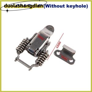 [Duola] Chốt lò xo 304 bằng thép không gỉ khóa Chốt chuyển đổi hộp công cụ bản lề Khóa Vali gỗ phụ kiện phần cứng đồ nội thất