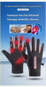 Warm Gloves Thin Fleece Lining Comfortable and Skin-friendly Cold Weather Gloves Lit No Fear of Wind and Snow
