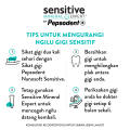 Pepsodent Sensitive Mineral Expert Pasta Gigi Fresh Pasta Gigi Sensitive 100g. 