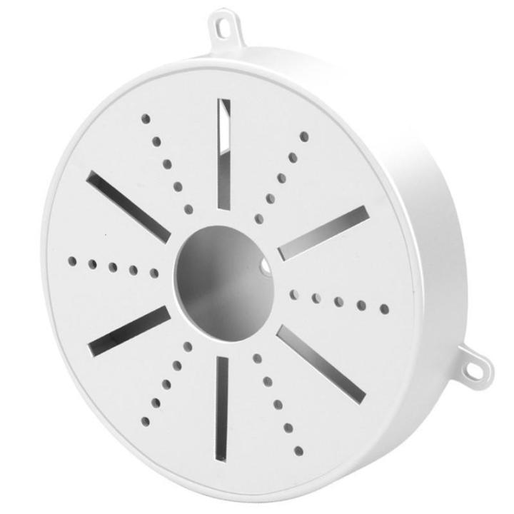 Solid%20CCTV%20Camera%20Fixture,%20Universal%20Plastic%20Waterproof%20Junction%20Box%20Mount%20for%20Dome%20Surveillances%20Security%20Camera%20-%20Image%204