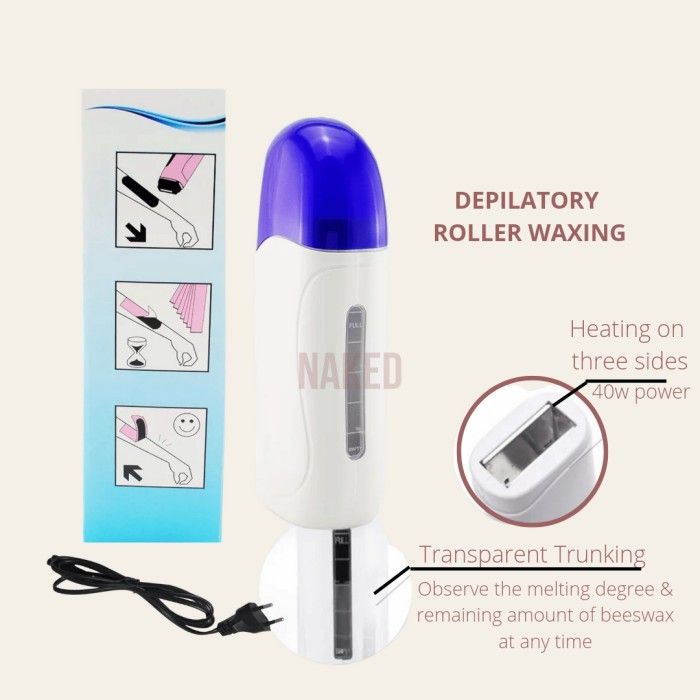 SF roller wax heater single roll mesin pemanas waxing depilatory wax roll