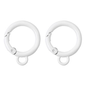 Vòng Keychain Mùa Xuân Móc Khóa Có thể mở ra Keyring Khóa Cho Túi tự làm móc kẹp Dog Chuỗi Khóa Kết Nối đồ trang sức Phụ Kiện