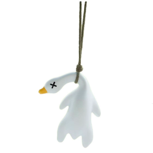 Sunshine Discoloration Duck Car Pendant Temperature Sensitive Pendant Fun Color Changing Accessory for Rearview