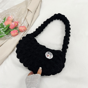 Tas Korean Kerut Soft Bubbles Handbag Sling Bag Women bag crossbody bag women shoulder bag tote bag