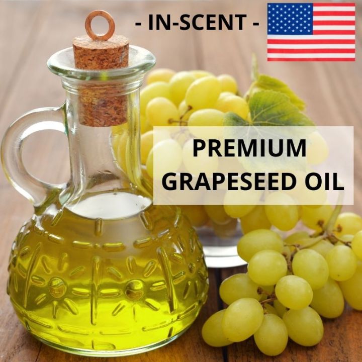 Organic Grapeseed Oil Cold Pressed [Imported From USA] Lazada
