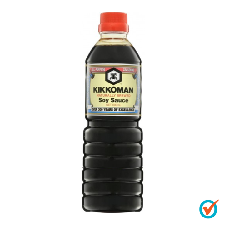 Kikkoman Soy Sauce 600ml | Lazada