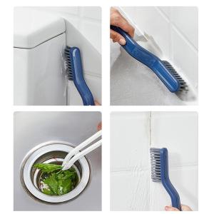 2 IN 1 Multifunctional Floor Seam Brush & Bathroom Cleaning Window Brush Groove Gap Cleaner