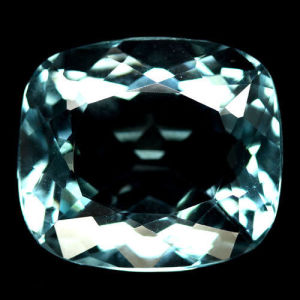 Amazing Natural Light Blue Brazil Quartz 31.13 Cts. Cushion Cut Eye Clean Grade AAA+ Loose Gemstone