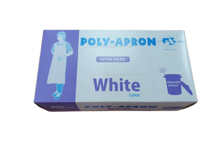 ArrowGlobe™ Disposable Aprons – Kitchen Food Service, Salon, Cleaning ...