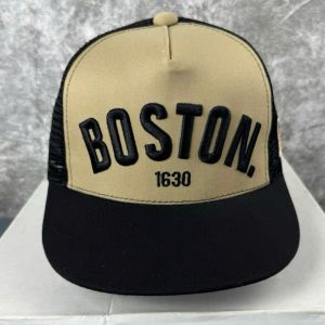 (4-10 tuổi) Nón snapback cho bé thêu Boston chữ cực đẹp - thời trang Mũ lưỡi trai cho bé cool ngầu