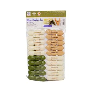 Set 20 chiếc kẹp phơi đồ nhựa Việt Nhật Kẹp quần áo