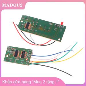 [COD] MADOU2 2.4G 4CH RC điều khiển từ xa 27MHz mạch PCB Transmitter Receiver Board với Antenna đài phát thanh cho RC Xe Xe tải