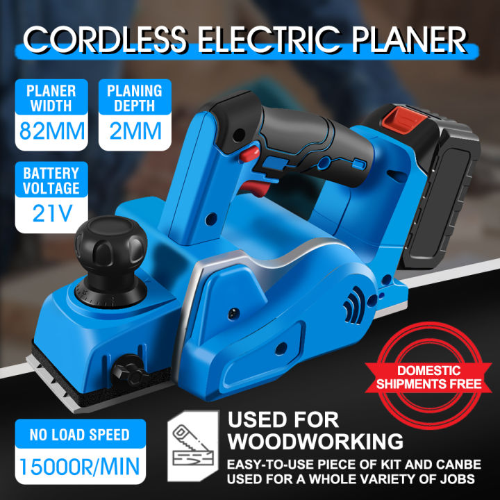 18V Cordless Power Li-ion DC Tool Accumulator Electric Planer Rechargeable Battery Lithium Grinding - Power Tool, Power Tools