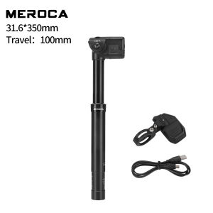 Meroca điều khiển từ xa không dây kiểm soát nhỏ giọt seatpost núi/xe đạp đường trường 27.2/30.9/31.6mm Kính thiên văn seatpost (MEROCA-ELEVO)