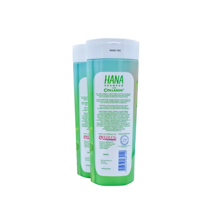 HANA%20Shampoo%20Green%20Fresh%20with%20Collagen%20200ml%20-%20Image%205