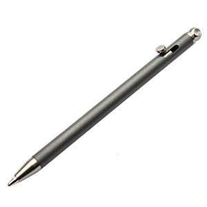 Pocket Pen Mini Pen Titanium Ballpoint Pen Portable Keychain Pen Outdoor Tool Pen Gift for Men and Women