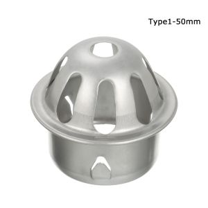 AODDO Hữu ích Thép không gỉ Tròn Thoát sàn mái Lắp ống thoát nước Nắp thoát nước ban công Nắp ống mưa