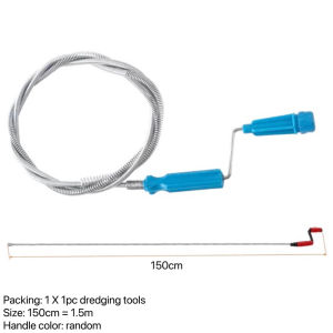 High quality steel plumbing clog drain remover pipe dredge tools drain unblocker tool clog remover for toilet bowl sewer rod declogger sink drain cleaner clogged remover drainage drain snake panundot drain snake declogger tanggal bara sa drainage