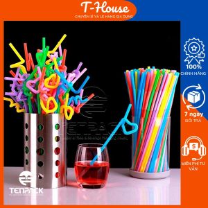 Ống hút tạo hình ống hút có độ kéo ống hút cong