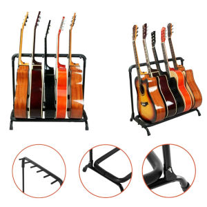 Stand Rak Gitar Isi 3 / 5 / 7 / 9 Pcs Guitar Rack Besi Busa RG