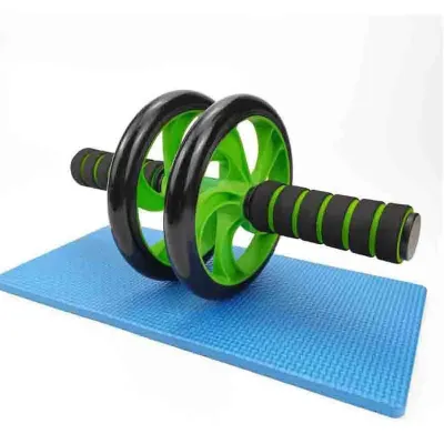 SERENEGLOW Con lăn bụng bánh xe đôi để luyện tập cốt lõi hiệu quả tại nhà