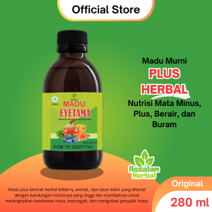 VITAMIN MATA EYETAMA Madu Herbal Membantu Mengatasi Mata Minus Katarak dan Nutrisi Kesehatan Mata