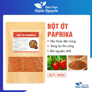Bột ớt Paprika 100g bột ớt cựa gà gia vị tẩm ướp thịt nướng tạo màu món ăn