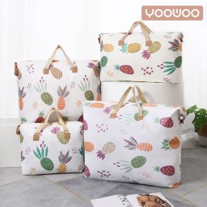 YooWoo Storage Bag /Tas Tempat Penyimpanan Bed Cover Selimut /Tas Travel /Tas penyimpanan baju