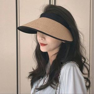 Hàng Loại 1 Mũ Chống Nắng Hở Nóc Thời Trang Cao Cấp Mũ Nữa Đầu Chống Tia UV Vải Cr Chữ Trơn Cao Cấp