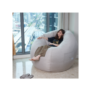 บีนแบคหยดน้ำผ้า บีนแบค คลิกที่เป็นเดีย 100% ผ้าปัก บีนแบคหยุดหยุ่น สะอาด 35cm