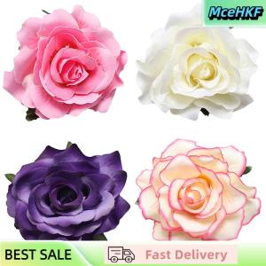 MceHKF Bridal Rose Flower Hairpin Brooch Wedding Bridesmaid Party Accessories Hair Clip