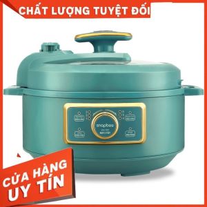 ( Freeship + Quà Tặng + Bảo hành 12 tháng) Nồi áp suất đa năng Nineshield Dung tích 3 Lít Công suất 1300W Nấu lẩu - Nấu canh - Nấu cháo - Xào rán cực tiện lợi Bảo hành 1 đổi 1 trong vòng 7 ngày